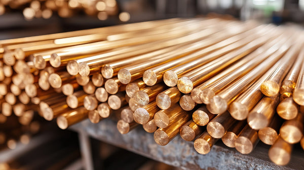 Brass Bronze and Copper Rods