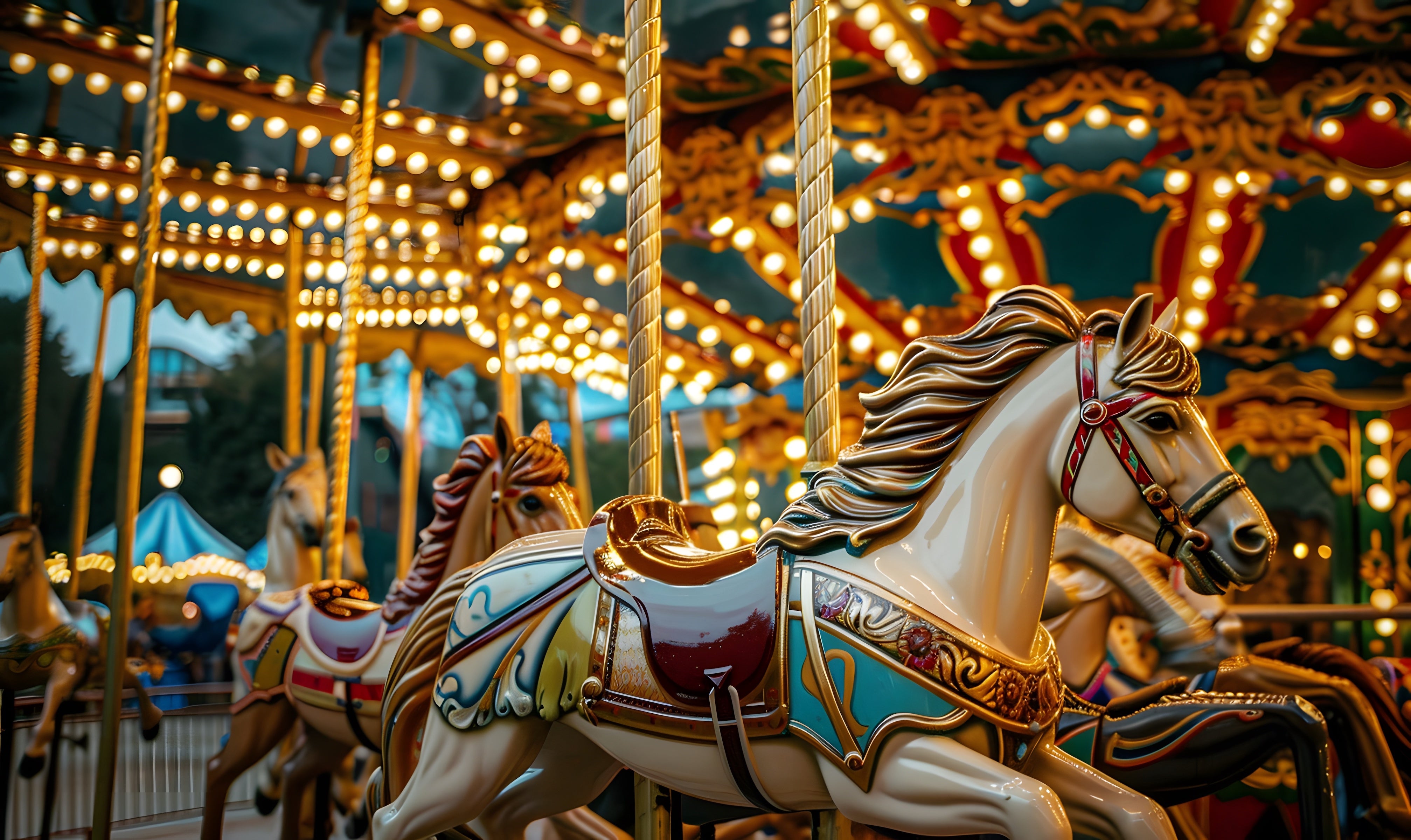 Brass and Bronze Alloy for Carousels