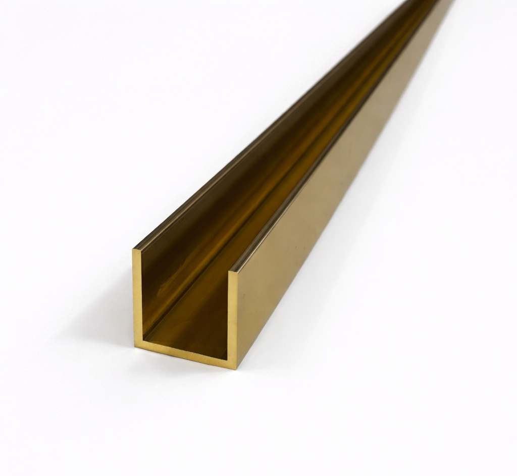 Bronze Brass and Copper Channel Bars