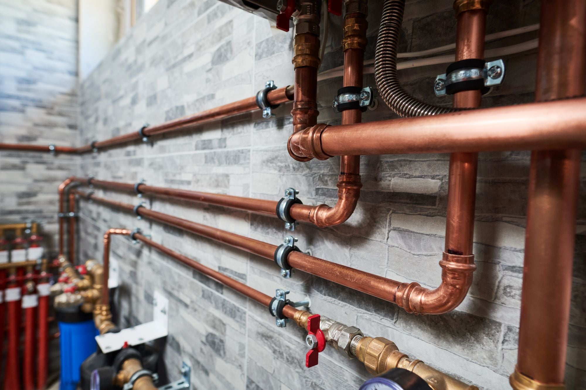 Copper Piping for Plumbing