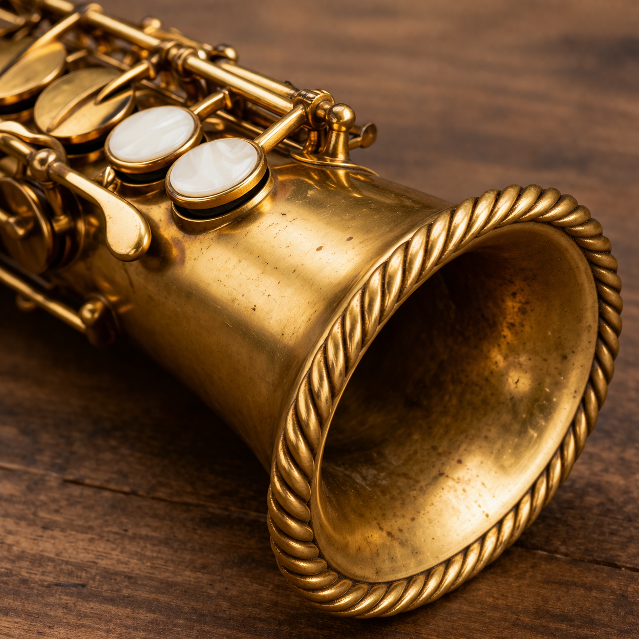 Roped Brass Tubing for Musical Instruments