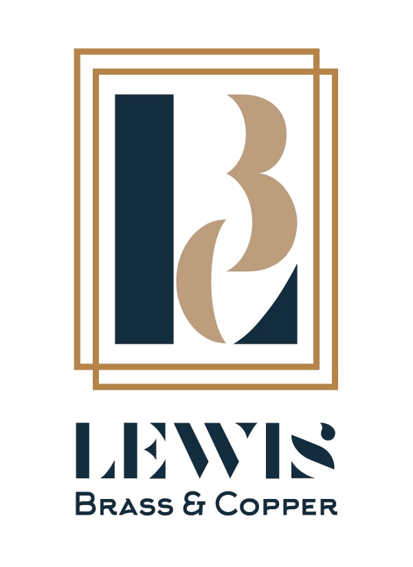 Lewis Brass & Copper Branding 2023_Vertical Logo-1